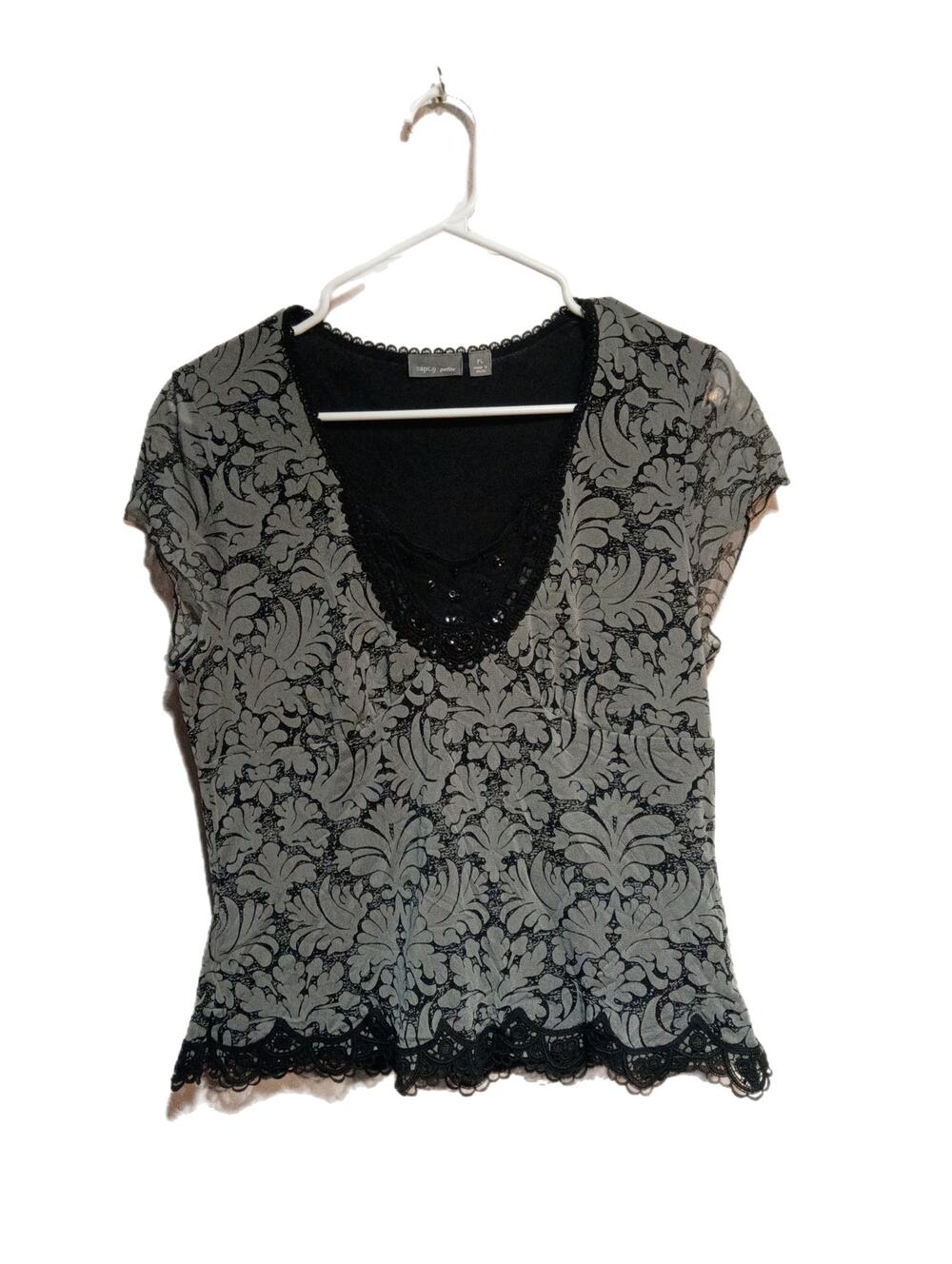 Apt 9 Women's Shirt Size Large Petite